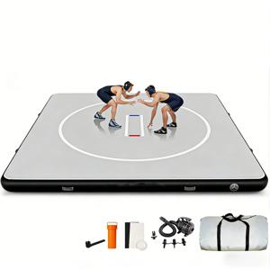 3*3M 전문가용 휴대용 PVC 풍선형 접이식 10cm 두께 BJJ MMA 무술 유도 레슬링 매트 (체육관용)