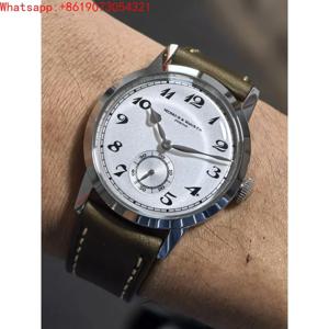 대진제국 판지 38mm 셀렉션 더블 리버스 R 니들 수동 기계식 시계 남성용
