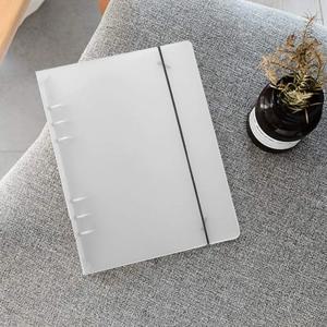 학생용 문구류: 1개 루즈리프 바인더 노트 커버 A5 A6 A7 링 바인더 내부 커버가 있는 폴더 다이어리 사무용품