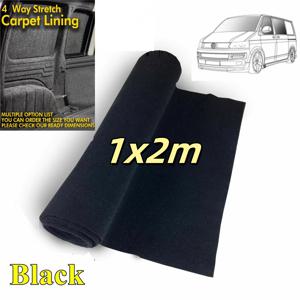 1개 1x2m 캠핑카 라이닝 카펫 4방향 스트레치 VW 트랜스포터 캐디 트랜짓 트림픽스 원단 고온 내열 펠트