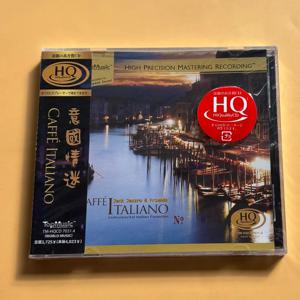 이탈리안 커피 하우스 뮤직 오디오파일 CD 로맨틱 이탈리안 재즈 인스트루멘탈 새 상품