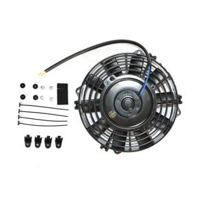 자동차 에어컨 냉각 전자 팬, 콘덴서 팬 8,9,10,12,14 인치, 80W 12v/24V