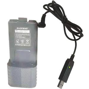 2022 Baofeng UV-5R USB 배터리 충전기 케이블, BF-UVB3 플러스 UV-S9 UV-R50 UV-82, 3800mAh, 5RA, 5RB