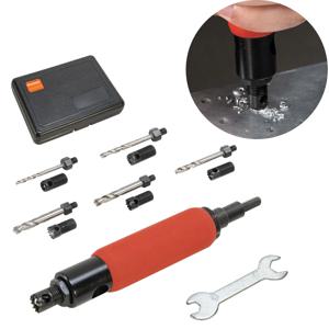 HIFESON 리벳 제거 도구, 블라인드 리벳 드릴 리무버, 1/4 전기 드릴 어댑터 리벳 풀러(3.2mm 4.0mm 5.0mm 6.0mm 6.4mm용)