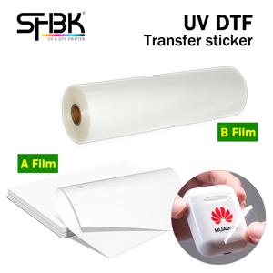 20 50 100PCS A3 A4 UV DTF AB 필름 전사 스티커 모든 UV DTF 프린터 및 R1390 L1800 UV 프린터 기계와 호환 가능