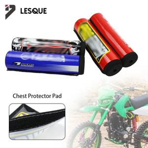 LESQUE Pit Dirt Bike 20cm 핸들바 패드 7/8인치 오토바이 크로스 체스트 프로텍터 그립 (오프로드 모토크로스 범용)