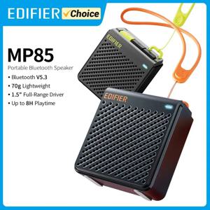 AliExpress Collection 에디파이어 휴대용 블루투스 스피커, 캠핑 워킹 스피커, 무선 스테레오, 70g 경량, 8H 재생, 방수, MP85