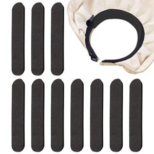 모자 조절기 밴드 10PCS 모자 조정 테이프 접착 패드 모자 크기 야구 모자 용 인서트 감소 어부의 모자 태양