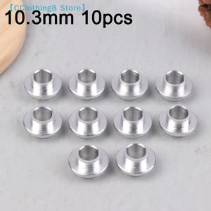 10Pcs 10.3MM 알루미늄 스케이트보드 스쿠터 베어링 스페이서 롤러 스케이트 부품용 스케이트 휠 교체 베어링 부싱【AliS8】