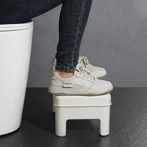 1pc 가정용 두꺼운 변기용 스쿼트 스툴 발 받침대 성인 노인 임산부 미끄럼 방지 변기 발판