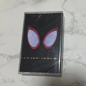 슈퍼히어로 애니메이션 힙합 사운드트랙 카세트 테이프 스파이더-버스 OST 앨범 새 상품 미개봉