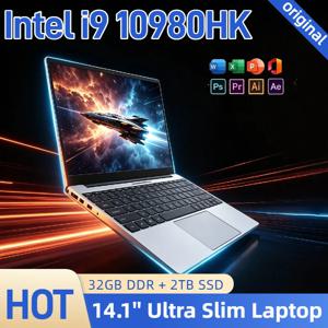 인텔 코어 i9 10980HK 14.1인치 프로 노트북 8코어 16스레드 2.4~5.3GHz 16MB 45W 32GB 램 2TB M.2 SSD 게이밍 노트북 사무용 빠른 속도 신제품 4K