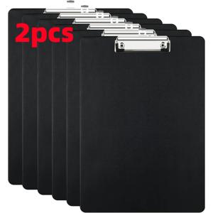 1/2개 A4 클립보드, 클립보드 폴더, 바인더 클립이 있는 필기판, 금속 클립, 메모, 문서 및 그림에 적합