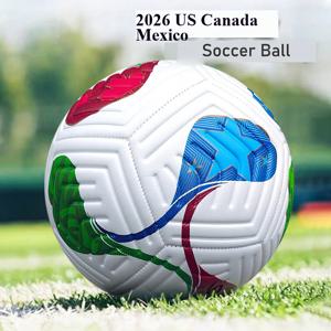 2026 심플형 축구공 사이즈 5 프로페셔널 야외 스포츠 경기용 공 고품질 PU 소재 훈련용 표준 축구공