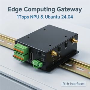 TM-CP3B Ubuntu24.04 오픈소스 4G LTE Modbus TCP/IP RS485 RS232 CAN GPIO 이더넷 DIN 레일 IoT 산업용 게이트웨이 (PLC용)