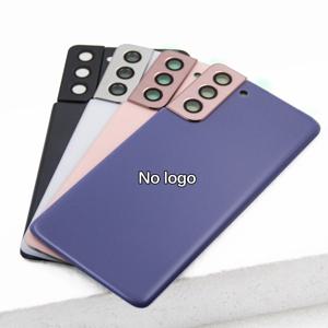 삼성 S21 5G SM-G991B G991B/DS G991U용 후면 커버 배터리 케이스 후면 하우징 교체(카메라 렌즈 포함)