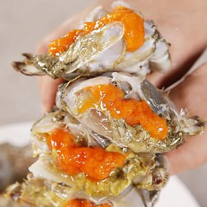 서해안에서 잡은 알배기 암꽃게 2kg(급냉)