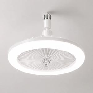3 in 1 E27 천장 선풍기 조명, 리모컨 회전식 LED 램프 컨버터 베이스 포함, 침실, 거실, 주방, 가정 장식용