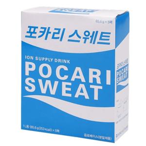 포카리 스웨트 분말 1L 용 (5통)
