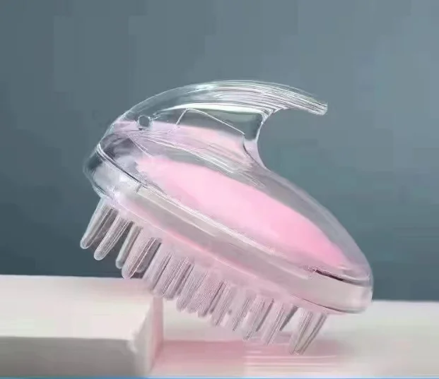 실리콘 헤어브러시 욕실 목욕 및 샤워 도구 세트