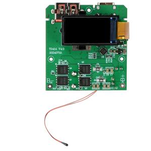 (A96Z) 100W 고속 충전 모듈 PD QC 보조 배터리 메인보드(TFT 컬러 디스플레이 포함), PD3.0 QC4.0 보조 배터리 수리용 DIY 모듈