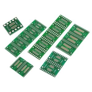 (A96Z) 35개 PCB 보드 키트 SMD DIP SOP MSOP SSOP TSSOP SOT23 8 10 14 16 20 24 28 SMT to DIP 변환 키트