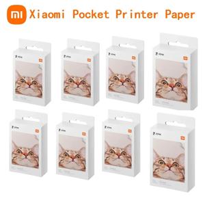 도매 원래 Xiaomi ZINK 포켓 프린터 용지 자체 접착 사진 인쇄 10/50/100 시트 Xiaomi 3 인치 미니 프린터 용지