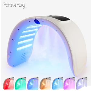 7 가지 색상 LED 광자 기계 나노 스프레이 페이셜 스프레이 장치 피부 회춘 모이스춰 라이징 여드름 스킨 케어 페이셜 바디 뷰티 스파