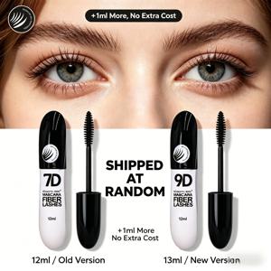 1/2/3PCS 9D 파이버 마스카라 세트 방수 내구성 컬링 마스카라 땀 방지 얼룩 방지 슬리밍 베이스 마스카라 모든 피부 타입용