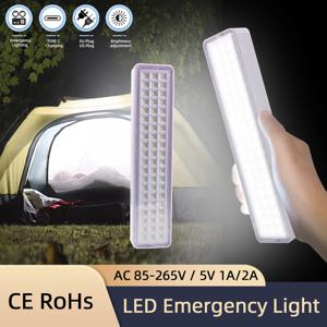 60LED 비상 소방 램프 휴대용 비상 대피 조명 벽걸이 형 스마트 홈 LED 전구 디 밍이 가능한 캠핑 조명