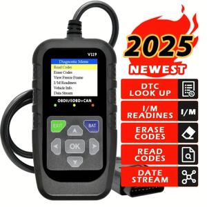 전압 테스터, Obdii 엔진 오류 코드 리더, Eobd + 충전 테스터, 절연, Automo가 포함된 Obd2 스캐너 진단 도구