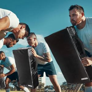 Hikeen 축구 블로킹 패드 훈련 장비 축구 농구 하키 라크로스 태클 더미를위한 더 밀도가 높은 부드러운 폼 킥 패드