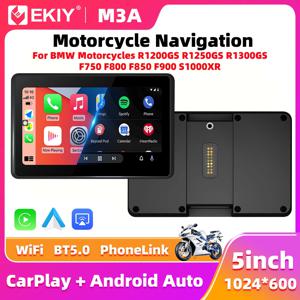 EKIY BMW R1200GS R1250GS R1300GS F800 F850 F900 S1000XR 전용 무선 카플레이 모토 안드로이드 오토 GPS 오토바이 내비게이션