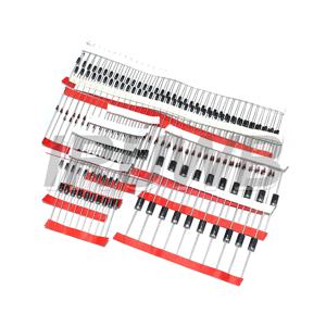 100PCS 고속 스위칭 쇼트키 다이오드 전자 부품 키트 세트 8가지 값 1N4148 1N4007 1N5819 1N5399 1N5408 1N5822 FR107 FR207