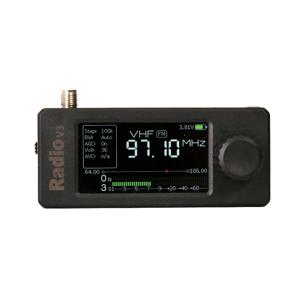 신형 ATS 미니 V3 SI4732 미니 라디오 포켓 라디오 LSB USB AM FM ESP32-S3 올밴드 라디오 수신기 하이-제이 헤드폰 앰프 ABS 케이스