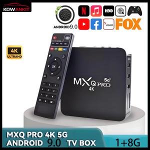 2026 MXQ PRO TV 스틱 안드로이드 9.0 TV 박스 5G 4K HDR 와이파이 스마트 TV 박스 H313S HD 스마트 TV 박스 음성 리모컨 셋톱 박스