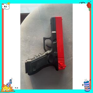 G17 수동식 소프트 총알 에어소프트 장난감 (하단 장전식 탄창 포함)