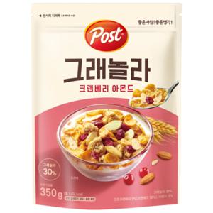 그래놀라크랜베리아몬드350gX12통