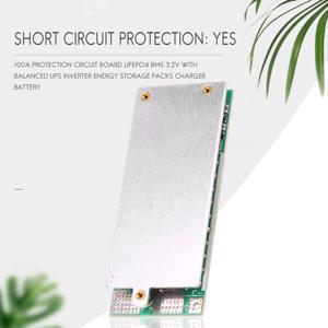 (A96Z) 4S 12V 100A 보호 회로 기판 Lifepo4 3.2V 밸런스드 업스 인버터 스토리지 팩 충전기 배터리