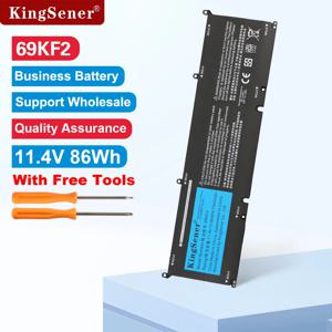 69KF2 86WH 7544mAh 배터리 (델 XPS 15 9500 9510 9520 9530 프리시전 5550 5560 G15 5511 5520 5515 5521 G7 15 7500 P91F P87F 호환)