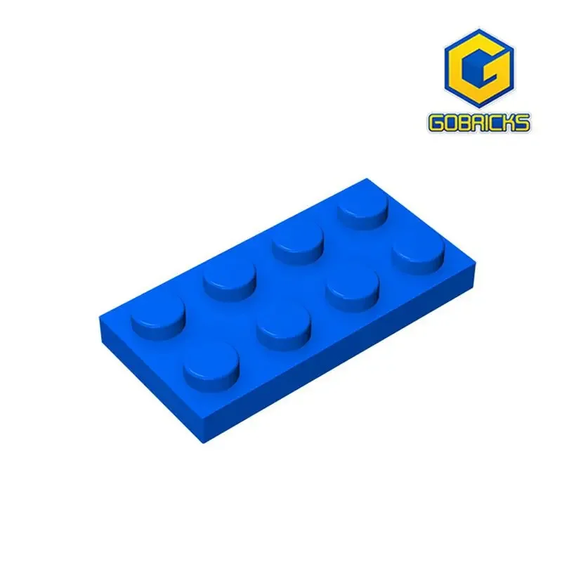Gobricks GDS-511 플레이트 2x4 레고 3020 어린이 DIY 빌딩 블록 입자 플레이트 DIY와 호환 가능