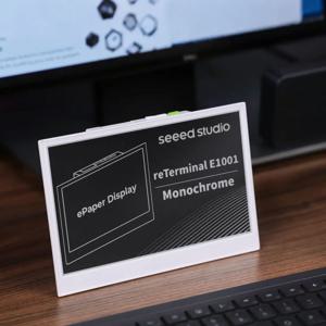 ReTerminal E1001 모노크롬 전자종이 디스플레이, 7.5인치 E 잉크 스크린 대시보드, ESP32-S3, 홈 어시스턴트, TRMNL, 아두이노, ESP-IDF