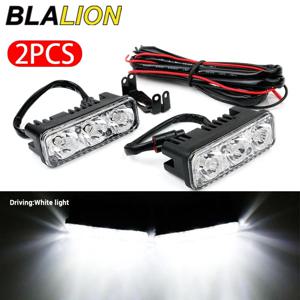 BLALION 자동차 DRL LED 주간 러닝 라이트 12V 6000K 슈퍼 화이트 높은 전력 안개 램프 차량 보트에 대 한 방수 홍수 스포트 라이트