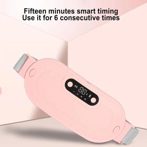 생리통 완화용 온열 패드, 5000mAh 대용량, 5-10시간 작동 시간, 휴대용 무선 생리통 온열 패드 3단계 온도 조절