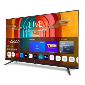 글로벌 버전 안드로이드 11 스마트 TV, 32인치, 4K UHD 프레임리스 LED TV, WiFi 블루투스 넷플릭스 유튜브 구글 플레이 HDR10