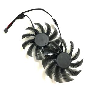GPU 쿨러 그래픽 카드 팬, GIGABYTE GTX 950 XTREME 게이밍용, Gigabyte R9 380 380X 4gb용, 2개/세트 T129215SU