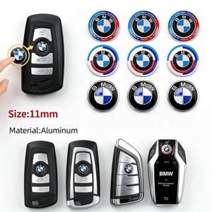 BMW 자동차 리모컨 키 엠블럼 스티커 알루미늄 키 장식 데칼 (BMW M E46 E90 E60 F30 F10 E39 E36 F20 G30 G20 E87 E92 X1 X2 용)
