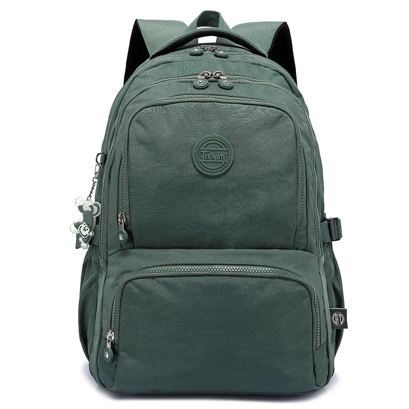 TEGAOTE 남성용 배낭 여행 가방 나일론 방수 Mochila Feminina Bagpack Bolsas 십대 소년 어린이를위한 학교 가방