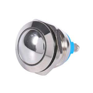 방수 자동차 금속 푸시 단추 경적 순간 스위치, 19mm, 12V