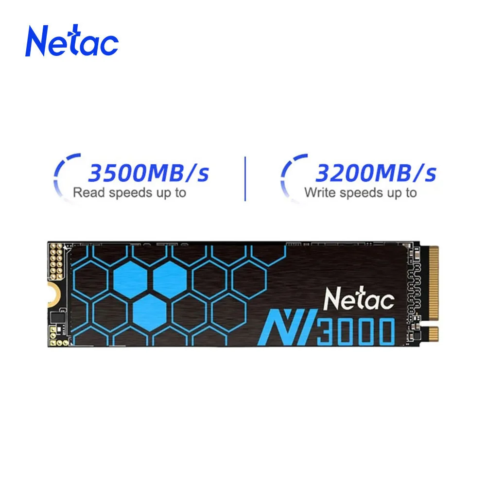Netac SSD NVMe M2 500GB 250GB 2TB SSD 1TB M.2 NVME 2280 PCIE3.0 3500 메가바이트/초 노트북 데스크탑용 내부 솔리드 스테이트 하드 디스크 드라이브